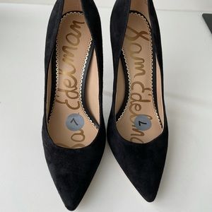 Sam Edelman Suede Pumps 7 Black